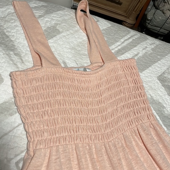 Free People Beach Homecoming Jumpsuit - Blush Pink - Small - Picture 2 of 8
